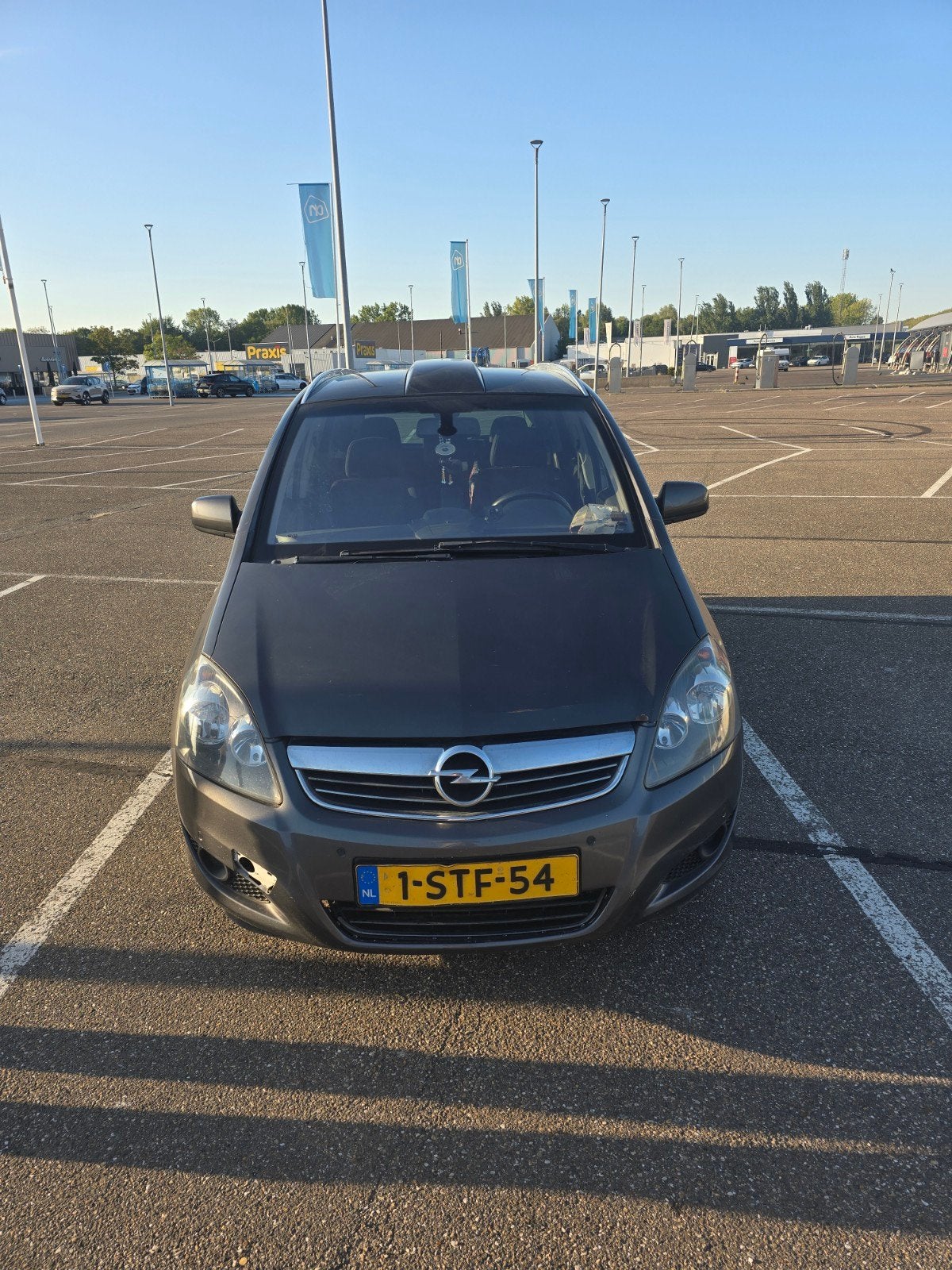 Opel Zafira 1.7 Cdti 92KW 2011 Grijs, Voorwielaandrijving, 125 pk, 4 cilinders, 168 €/maand