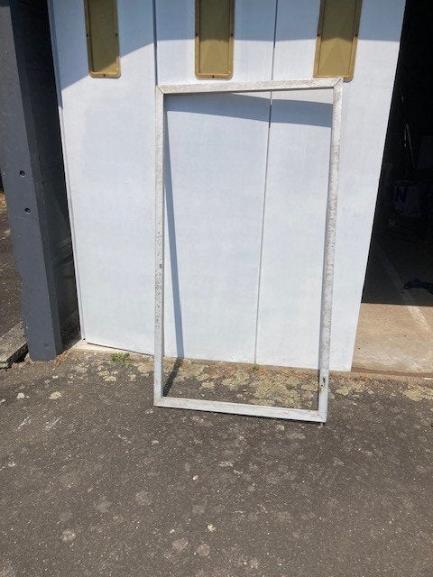 aluminium frame, Ophalen, Gebruikt