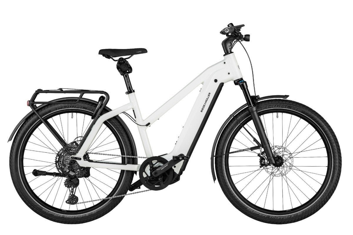 Riese & Müller Charger4 GT Touring CORE Mixed Ceramic White, Fietsen en Brommers, -, -, Nieuw, Minder dan 47 cm