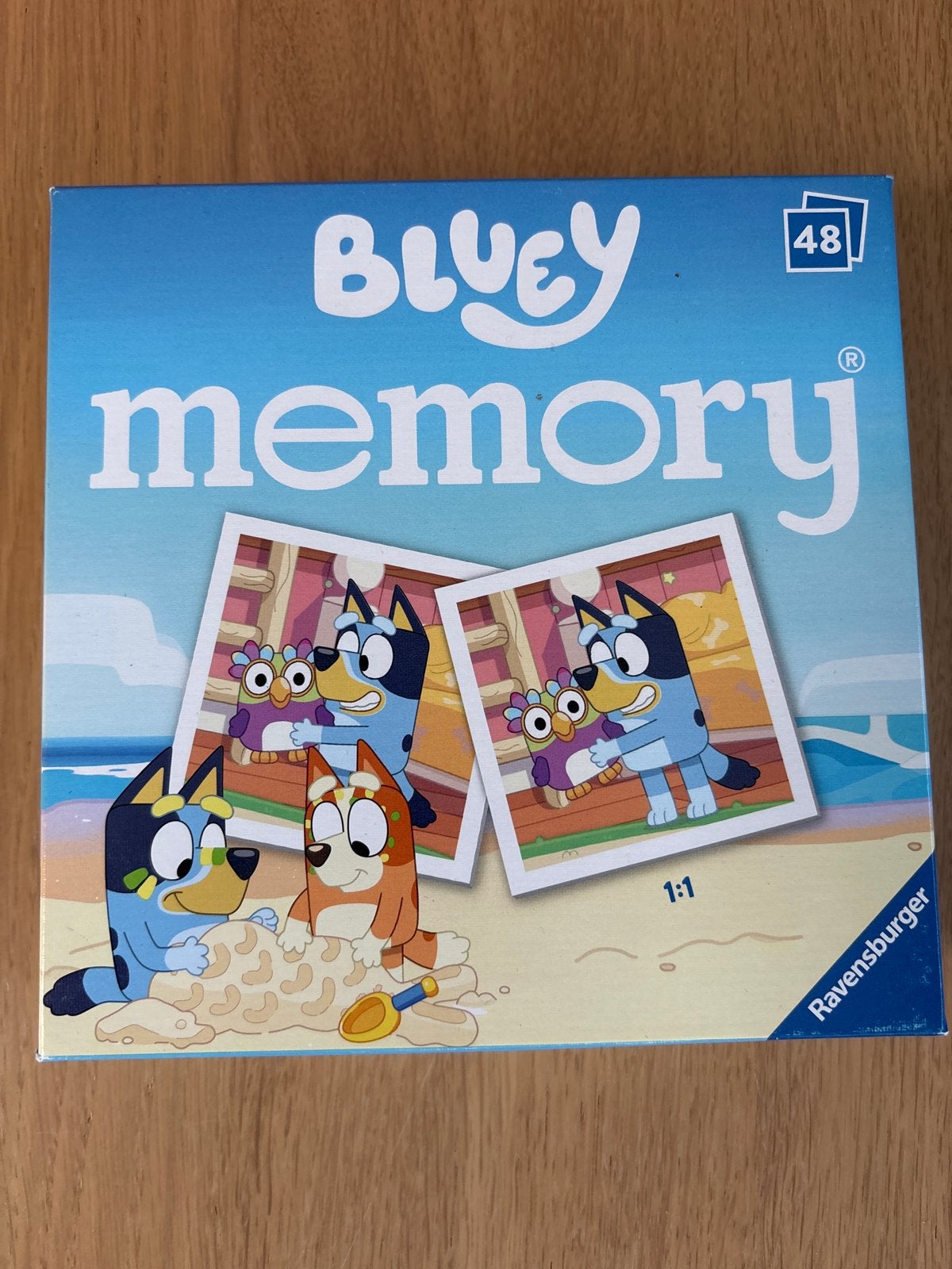 Bluey Memory spel - Ravensburger, Ophalen, Zo goed als nieuw, Overige typen