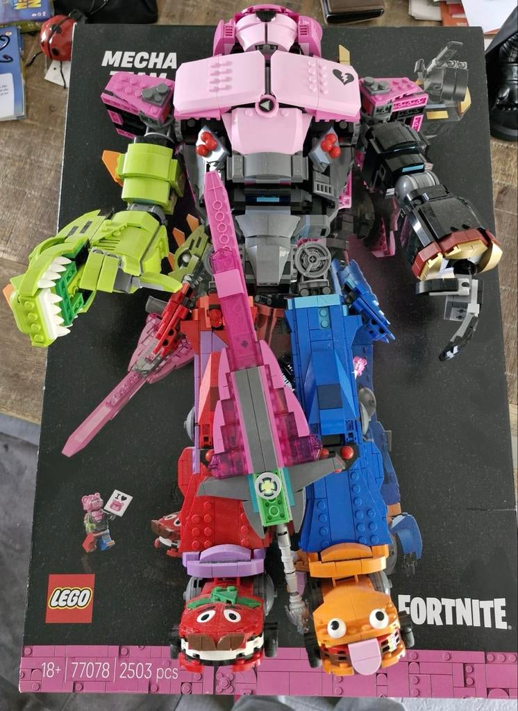 LEGO Fortnite Mecha Team Leader 77078, Kinderen en Baby's, Speelgoed | Duplo en Lego, Nieuw, Lego, Complete set, Ongeopend/sealed
