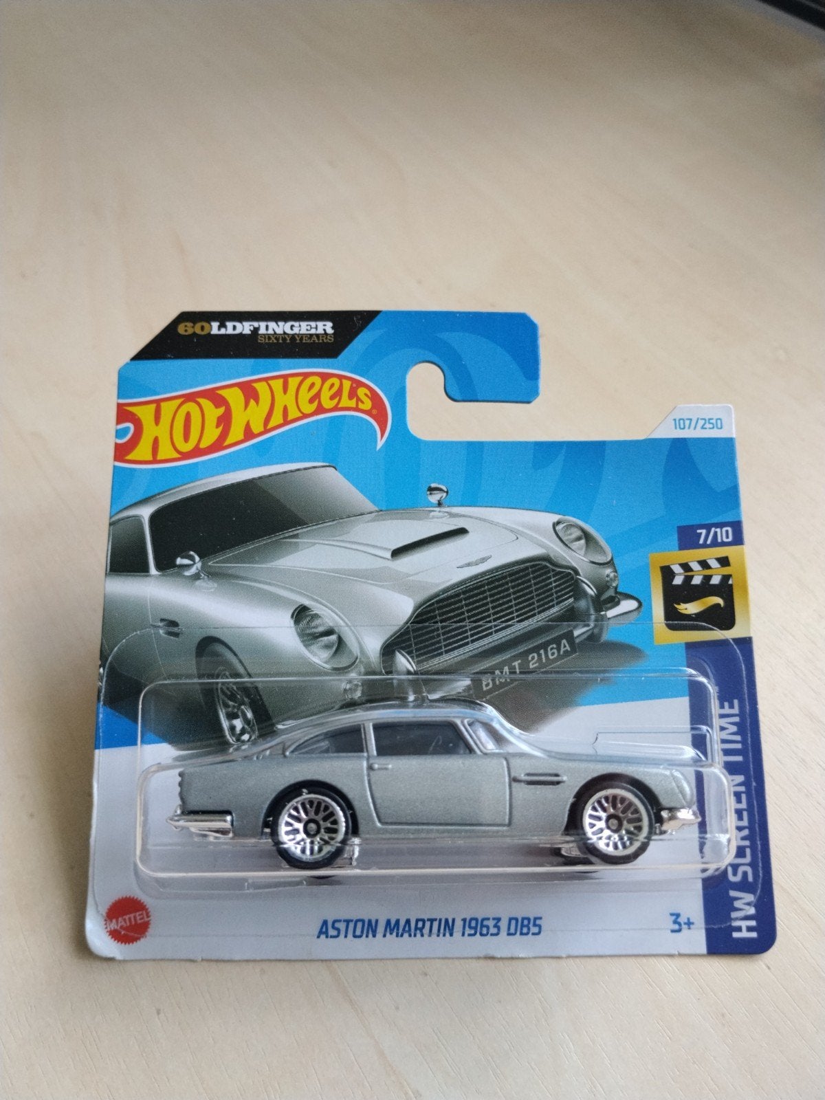 Hotwheels Aston Martin 1963 DB5 hot wheels, Ophalen of Verzenden, Nieuw, Auto