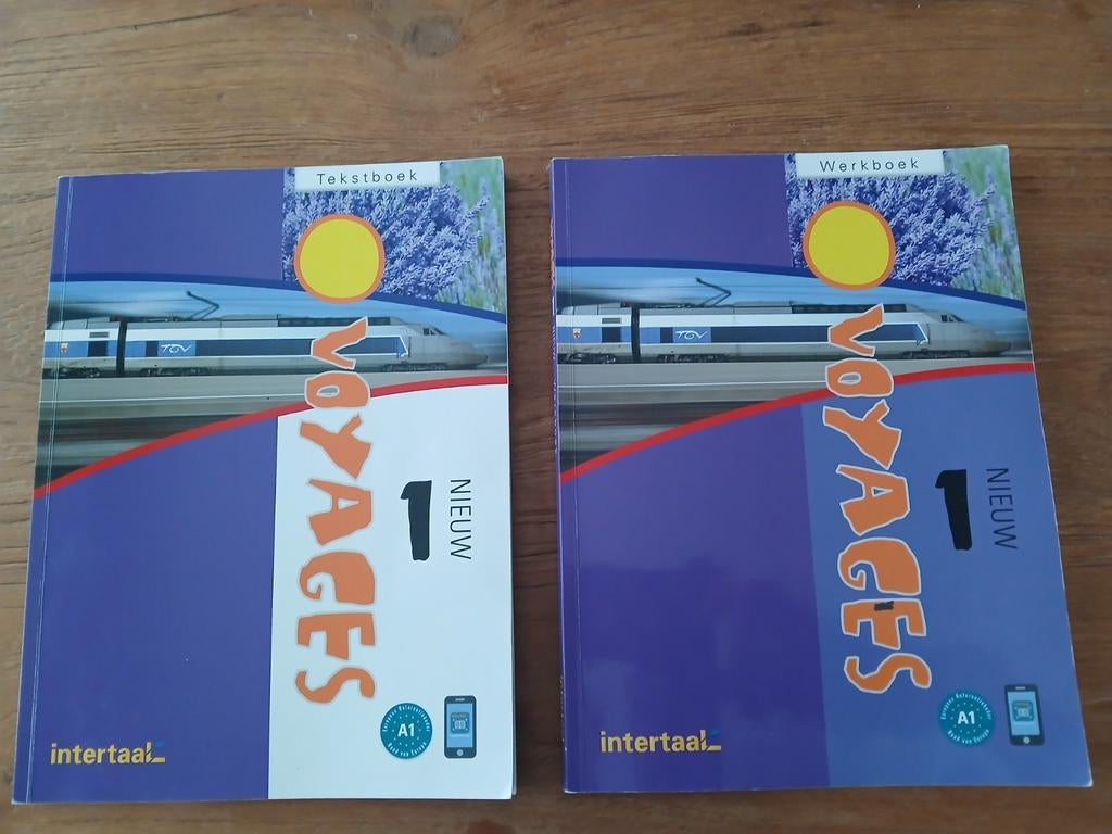 Voyages 1 Tekstboek & Werkboek Frans A1, Boeken, Ophalen of Verzenden, Zo goed als nieuw, Overige niveaus