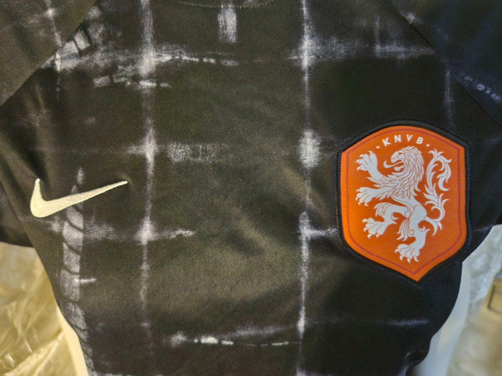 Nike KNVB Oranje Leeuwinnen Trainingsshirt Maat M, Maat 38/40 (M), Zwart, Nike, Ophalen of Verzenden