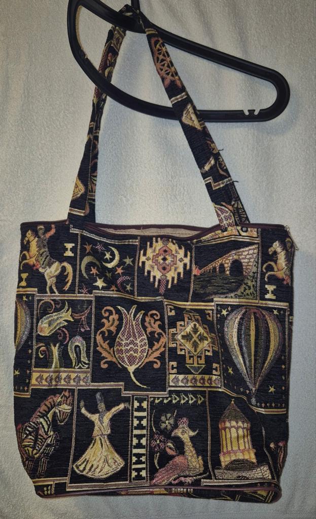 Strandtas., Ophalen, Nieuw, Beige, Schoudertasje