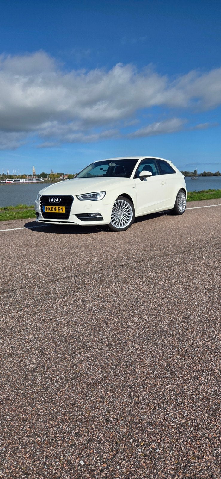 Audi A3 1.4 Tfsi COD 3D 2013 Wit, 4 cilinders, Wit, Origineel Nederlands, 1395 cc