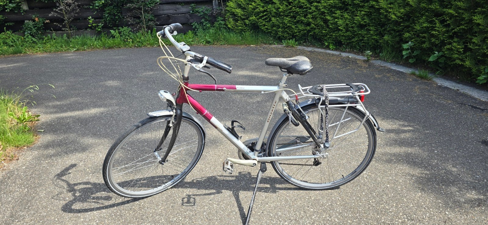 Gazzele City Lite Line carbon voor- en achtervork, Ophalen, Gebruikt, Gazelle