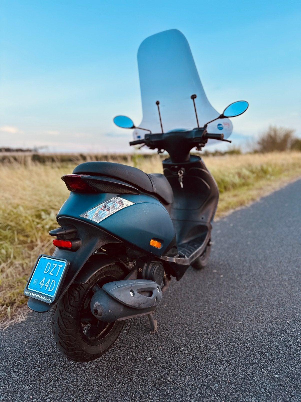 Piaggio Zip Scooter - Blauw, Ophalen, Piaggio, Gebruikt, Benzine