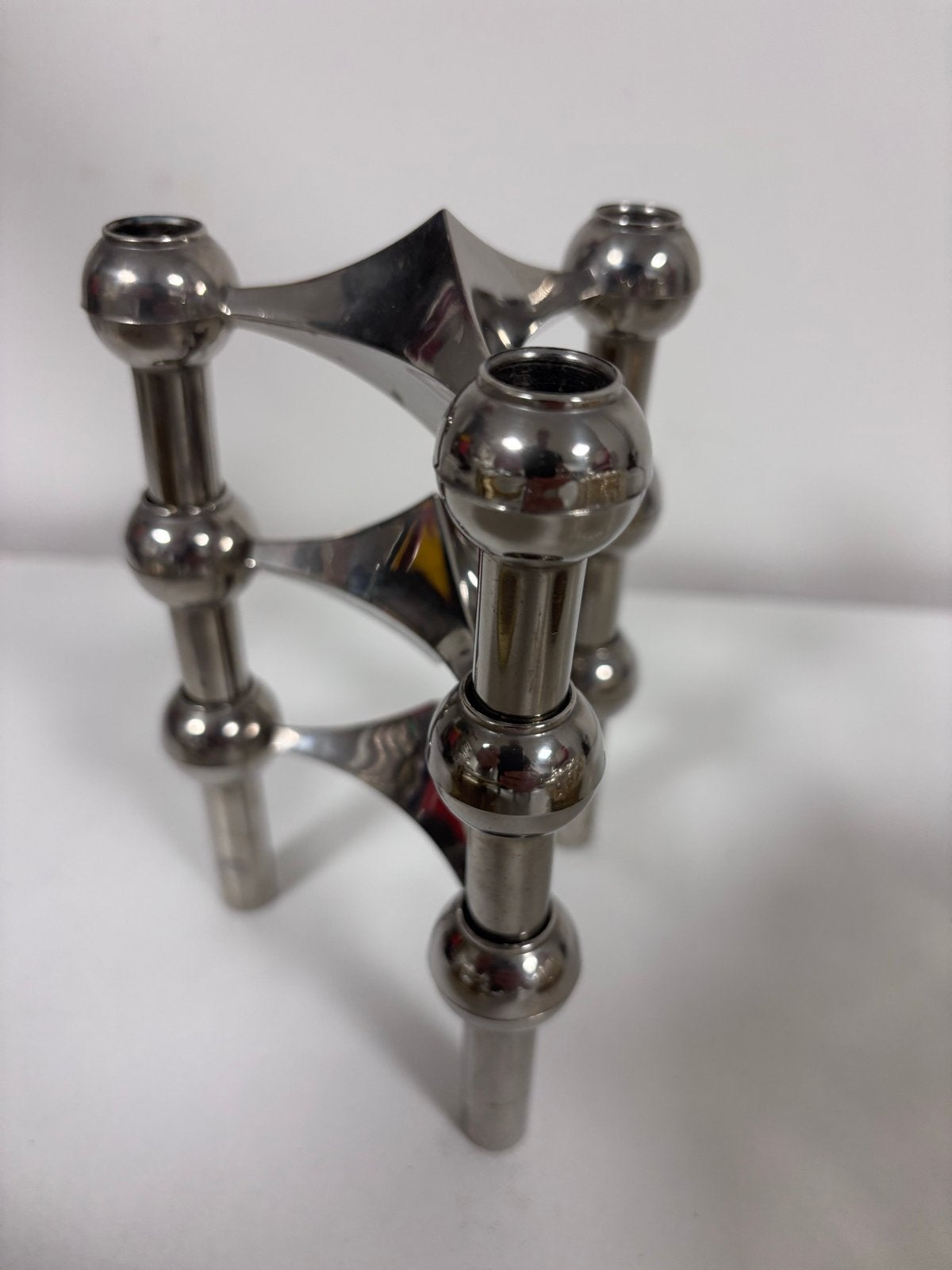 Set van 3 Stoff Nagel S22 kandelaars, Ophalen of Verzenden, Overige materialen