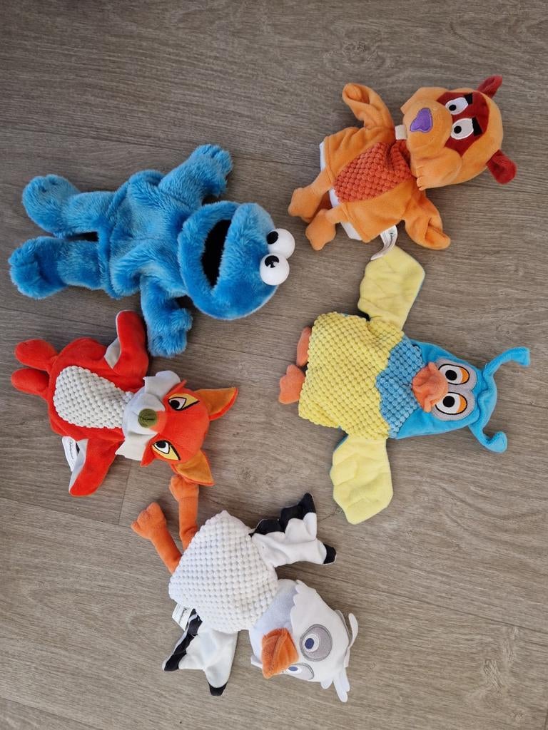 Fabeltjeskrant handpoppen, Ophalen, Gebruikt, Overige merken, Overige karakters