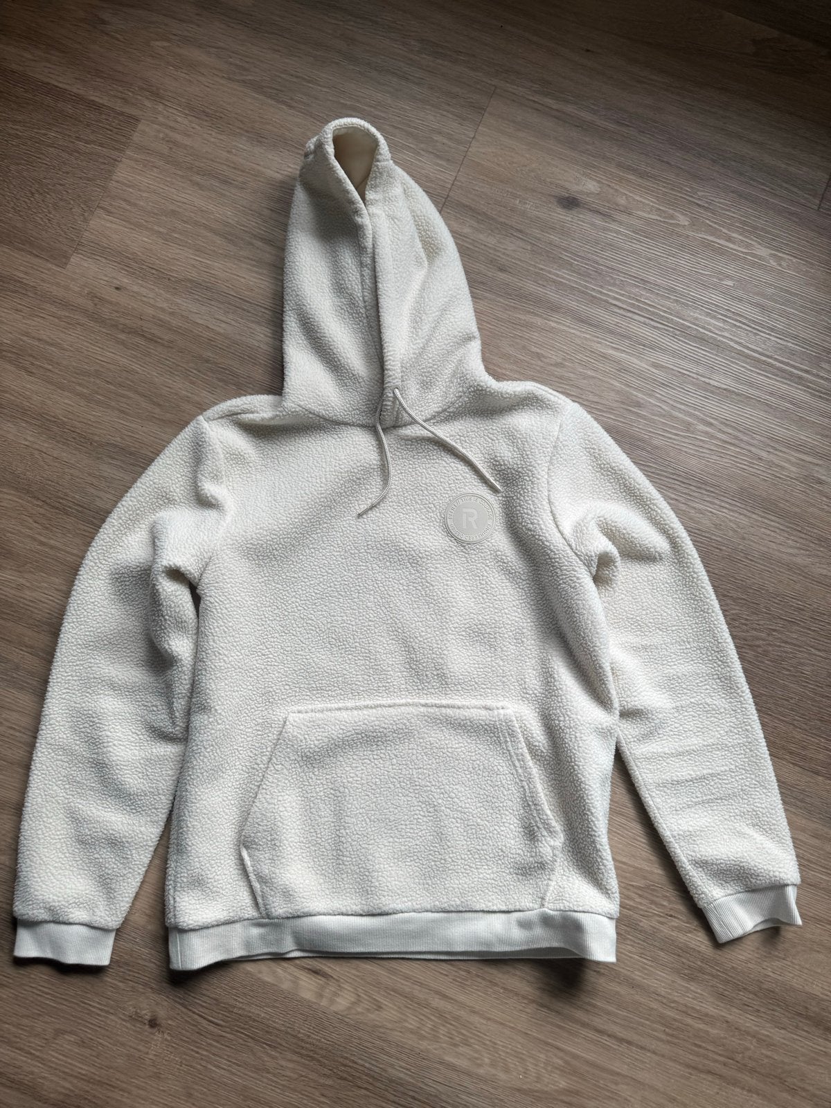 Refill teddy hoodie maat L - Zo goed als nieuw, Ophalen of Verzenden, Zo goed als nieuw, Maat 52/54 (L), Beige