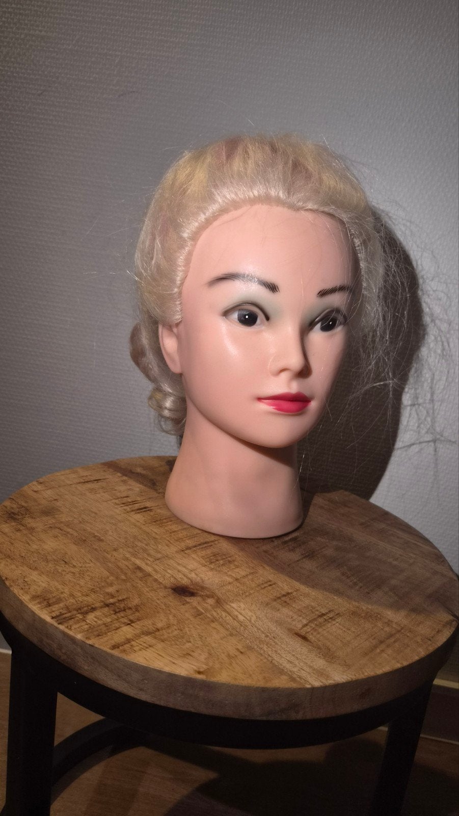 Oefenhoofd met lang haar – voor kappers en hairstyling, Ophalen of Verzenden, Gebruikt, Meerdere media, Persoonlijke verzorging