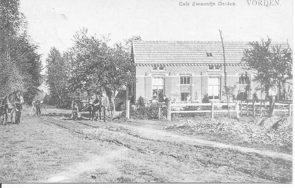 Café Zwaantje Delden  Vorden., Verzamelen, Ophalen of Verzenden, 1960 tot 1980, Ongelopen, Gelderland