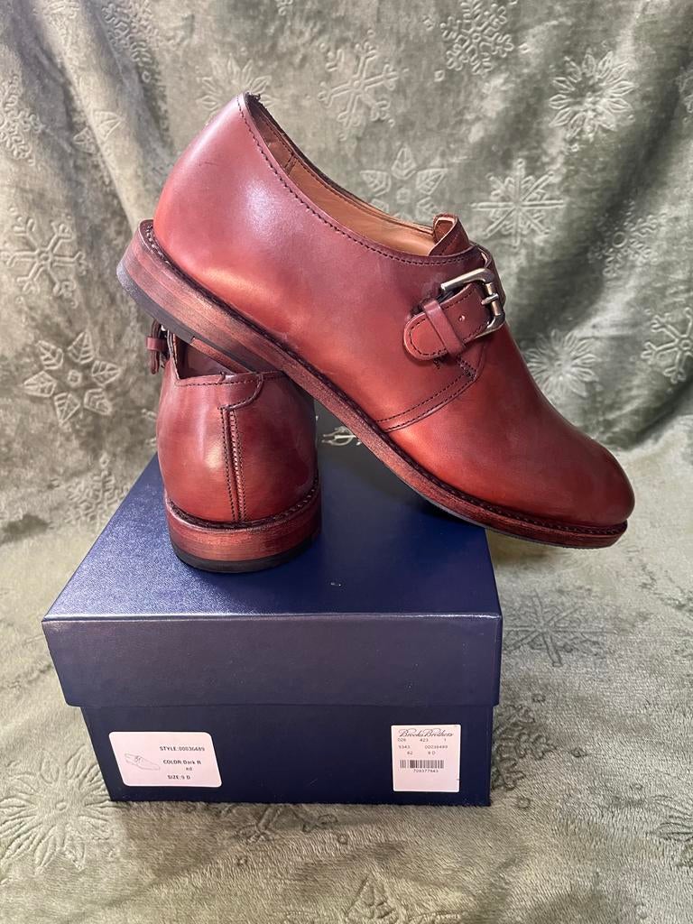 Allen Edmonds for Brooks Brothers Monkschoenen 9D 42US, Bruin, Nieuw, Ophalen of Verzenden, Gespschoenen