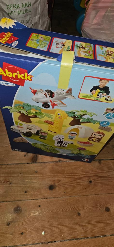 Abrick blokken set, Kinderen en Baby's, Speelgoed | Bouwstenen, Ophalen of Verzenden, Gebruikt, Abrick