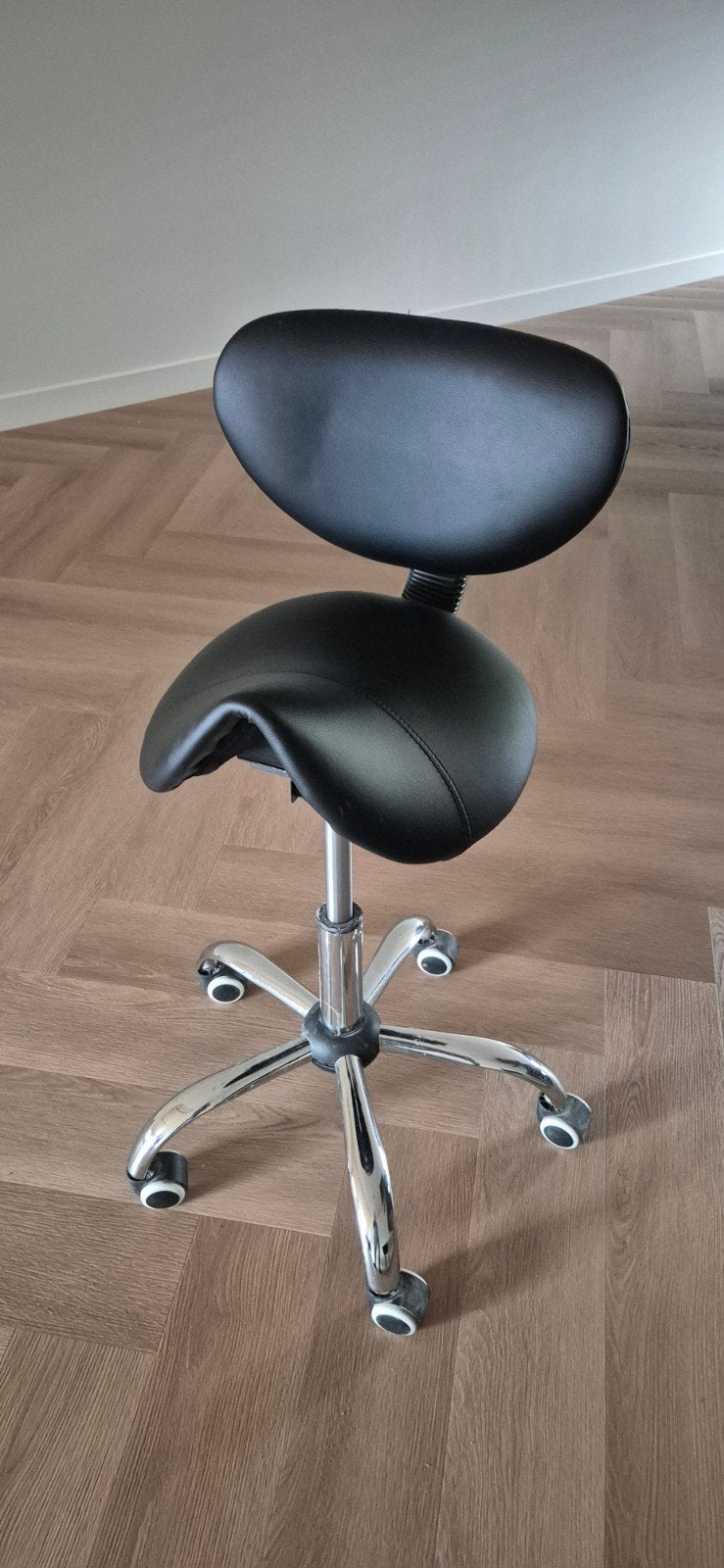 Tabouret / Salonstoel voor manicure, pedicure of salon, Ophalen, Gebruikt, Zwart, Bureaukruk