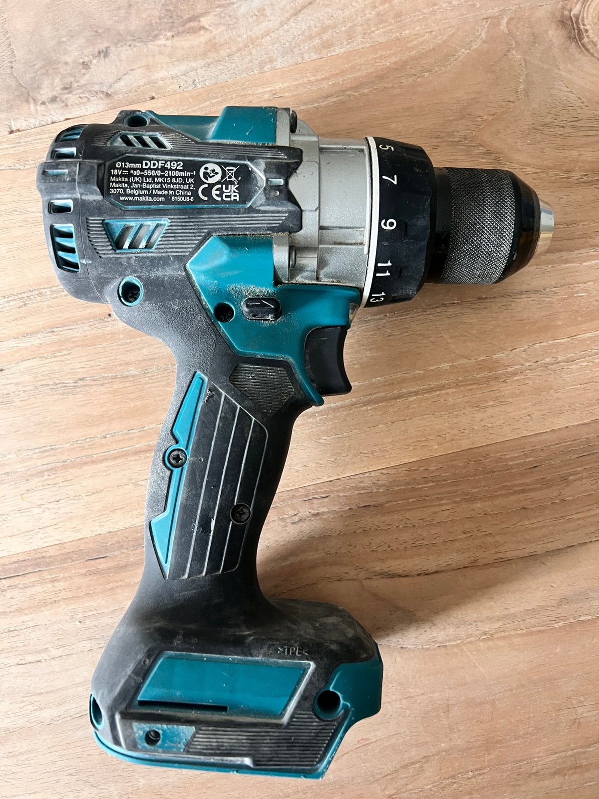 Makita AccotolDDF 492, Ophalen, Boor- en Schroefmachine