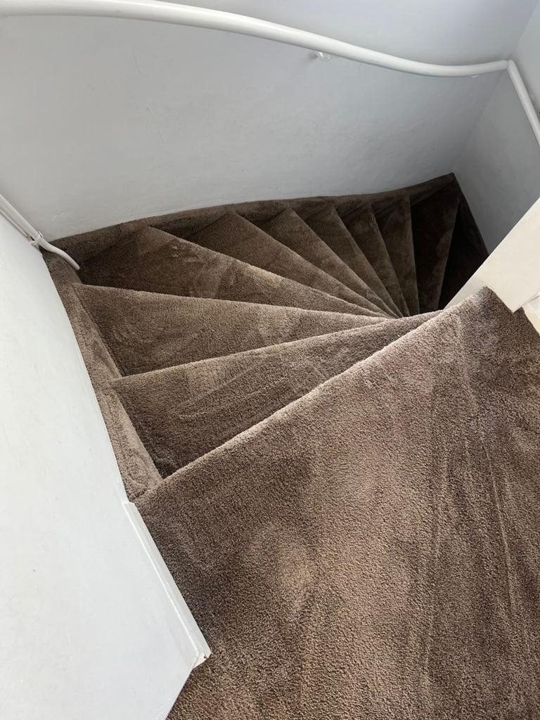 Trap Bekleden Professioneel Woning & Trapstoffering, Crème, 75 m² of meer, Nieuw, Ophalen of Verzenden