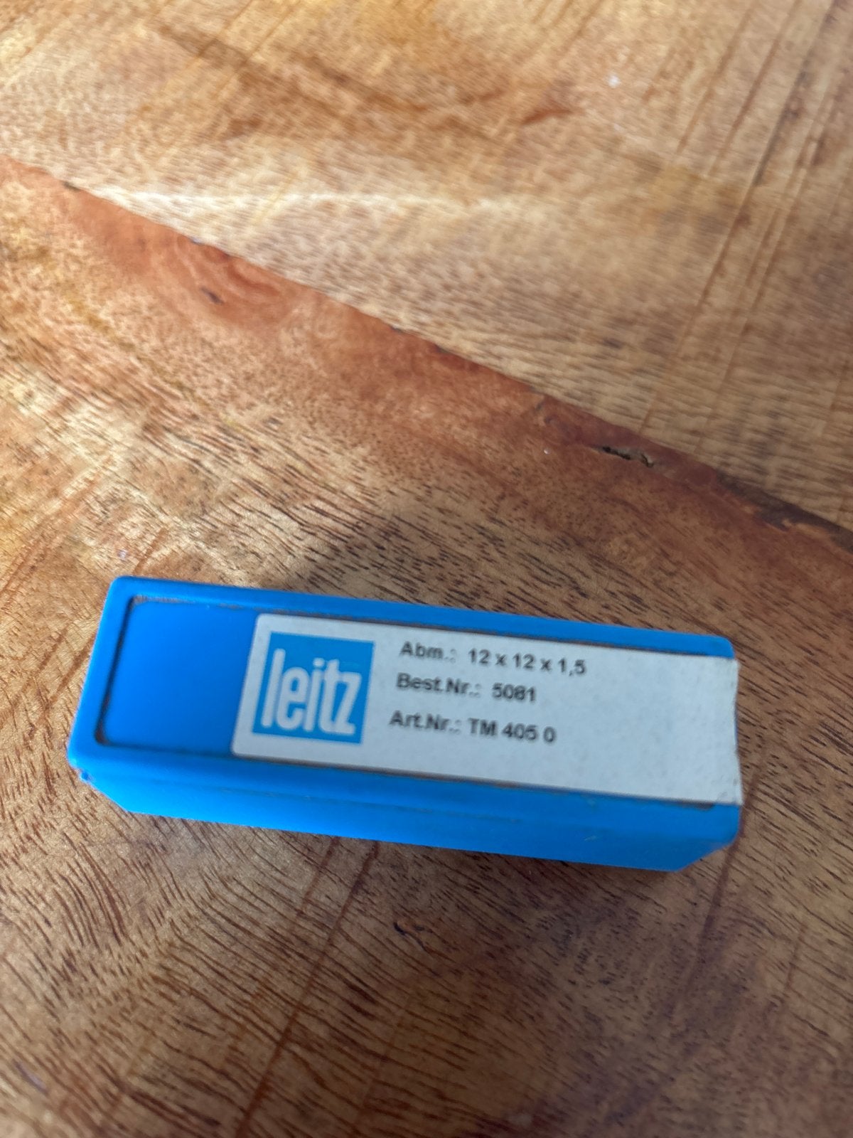 Leitz freesplaatjes 12x12x1,5 mm voor bovenfrees, Ophalen of Verzenden, Nieuw, Elektrisch, Bovenfrees