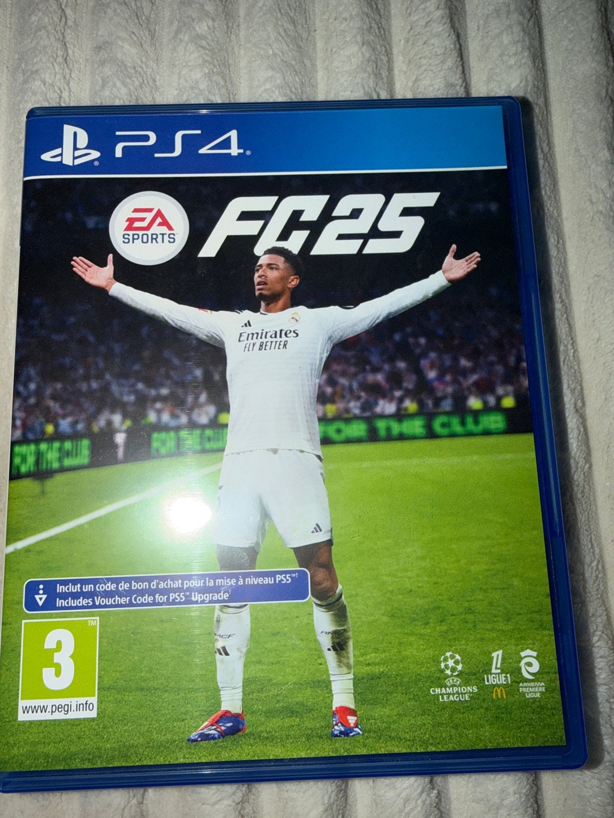 FC 25 PS4 - Inclusief PS5 Upgrade Voucher, Eén computer, Ophalen of Verzenden, Zo goed als nieuw, Sport