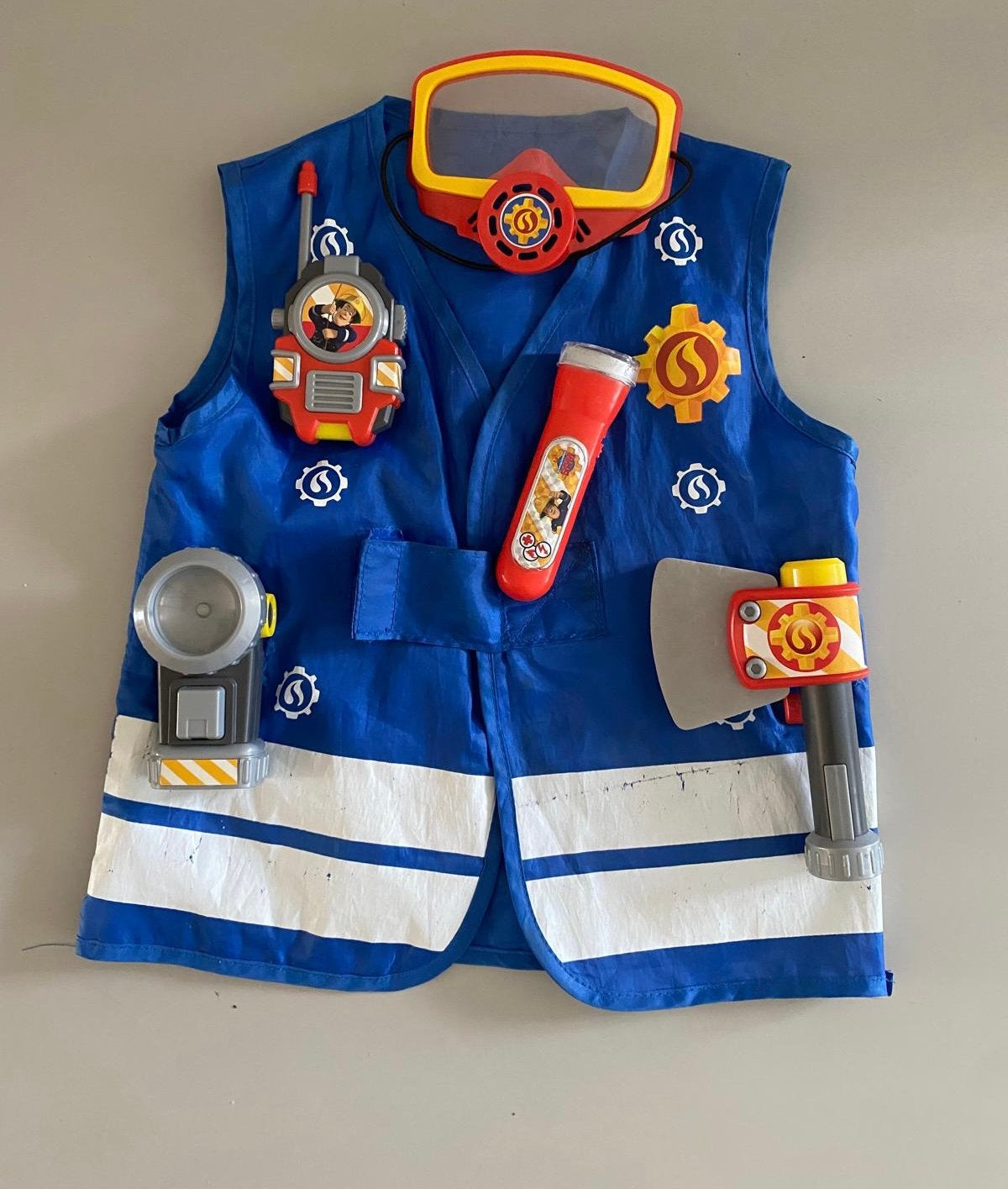 Brandweerman sam, Ophalen of Verzenden, Gebruikt, 122 t/m 128, Jongen