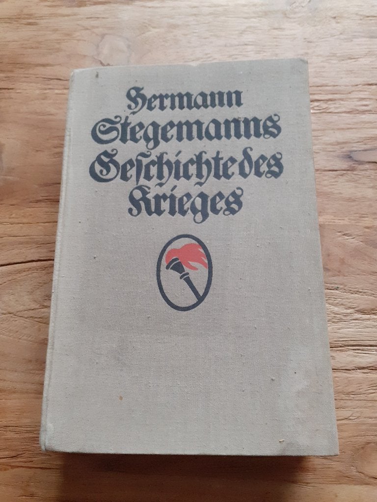 Max Blokzijl  Hermann Stegemanns Geschichte des Krieges 1919, Gelezen, Ophalen of Verzenden, Zie beschrijving, Voor 1940