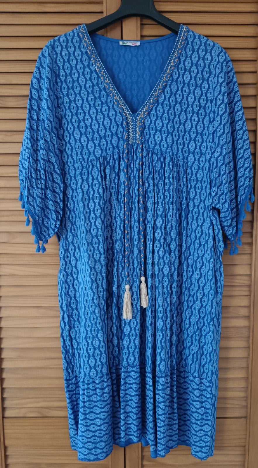 Ibiza jurkje, Kleding | Dames, Ophalen of Verzenden, Nieuw, Blauw, Knielengte