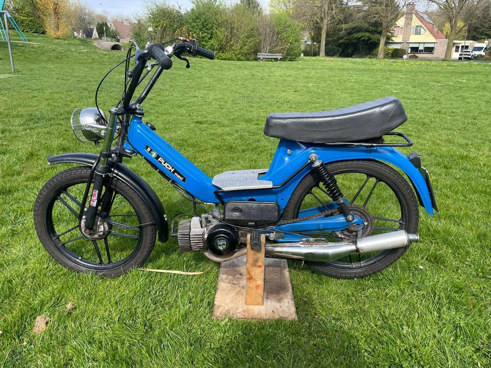 Puch maxi geel kenteken, Ophalen, Maximaal 45 km/u, Zo goed als nieuw, Maxi