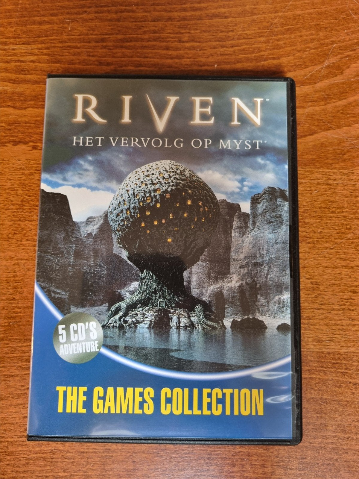 Riven: Het Vervolg op Myst PC CD-ROM, Spelcomputers en Games, Games | Pc, Gebruikt, Avontuur en Actie, 1 speler, Vanaf 12 jaar