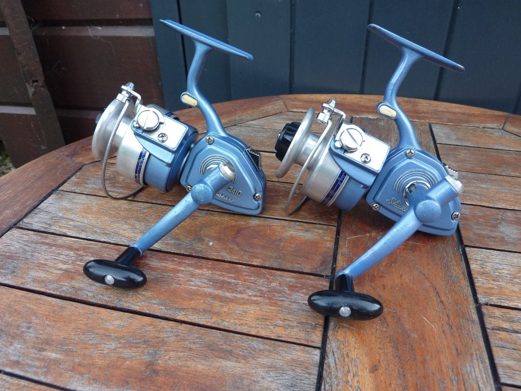 Shakespeare ambidex 2410 2 stuks!!!, Watersport en Boten, Ophalen of Verzenden, Gebruikt, Molen