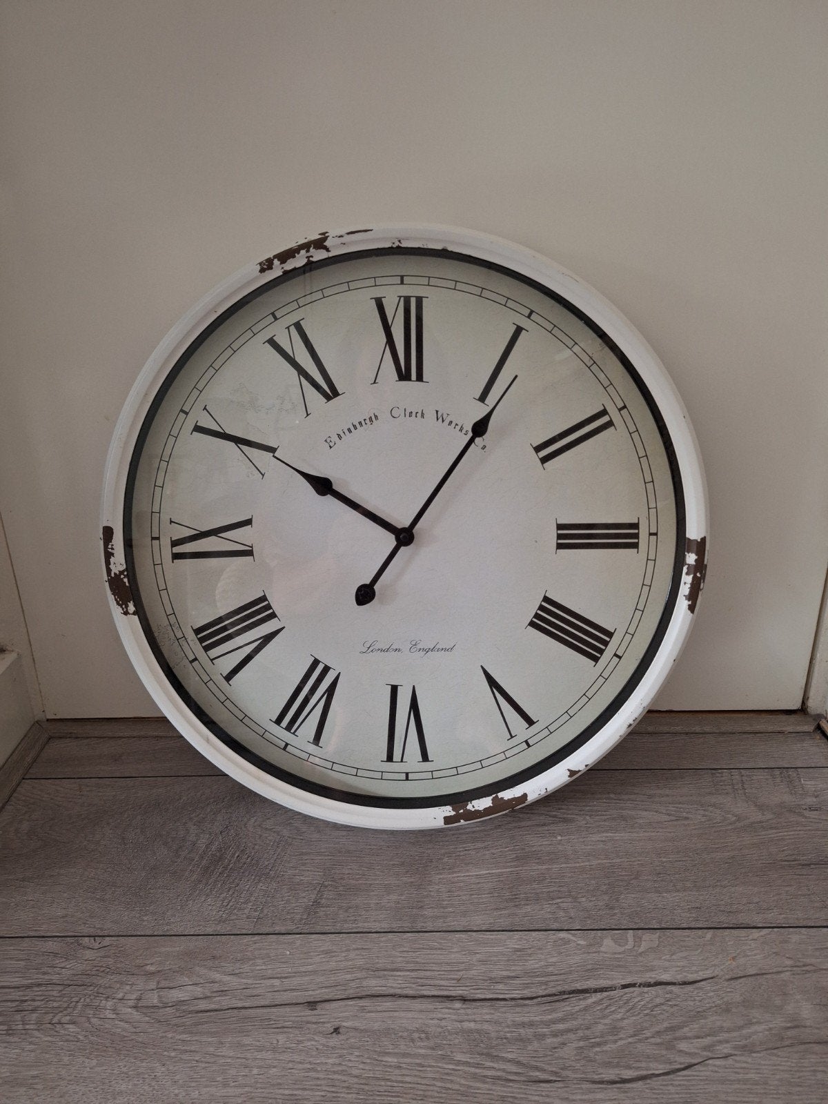 Wand klok, Ophalen, Zo goed als nieuw, Wandklok