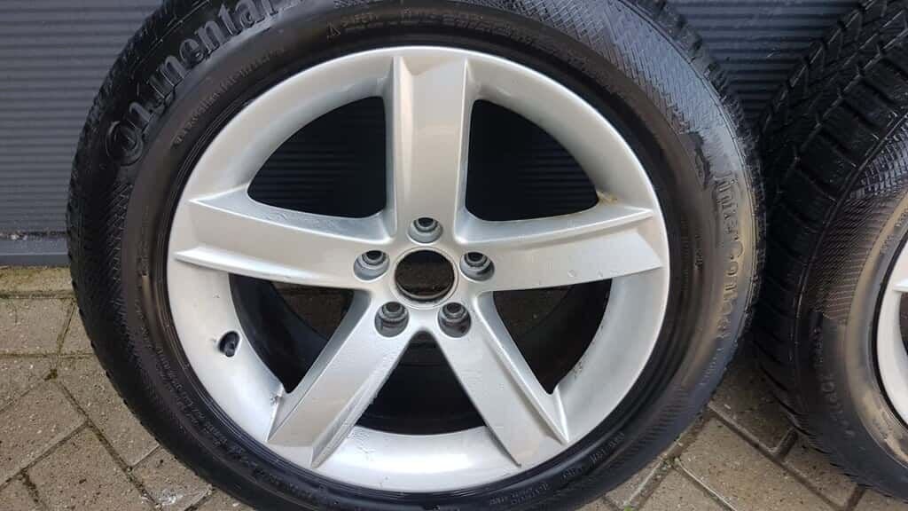 Audi A4 Allroad A5 S5 S Line 17 inch velgen 225/55 R17 * 8T0, Auto-onderdelen, Banden en Velgen, Gebruikt, -, -, Banden en Velgen