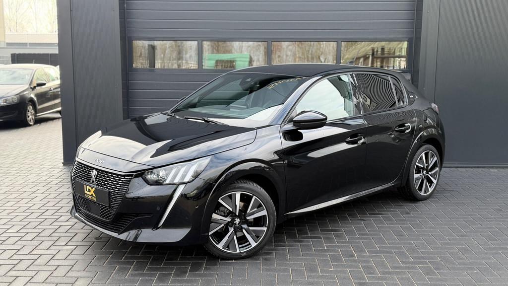 Peugeot 208 1.2 PureTech GT Navi|Leer|Stoelverwarming, Auto's, 101 pk, Gebruikt, Euro 6, Zwart