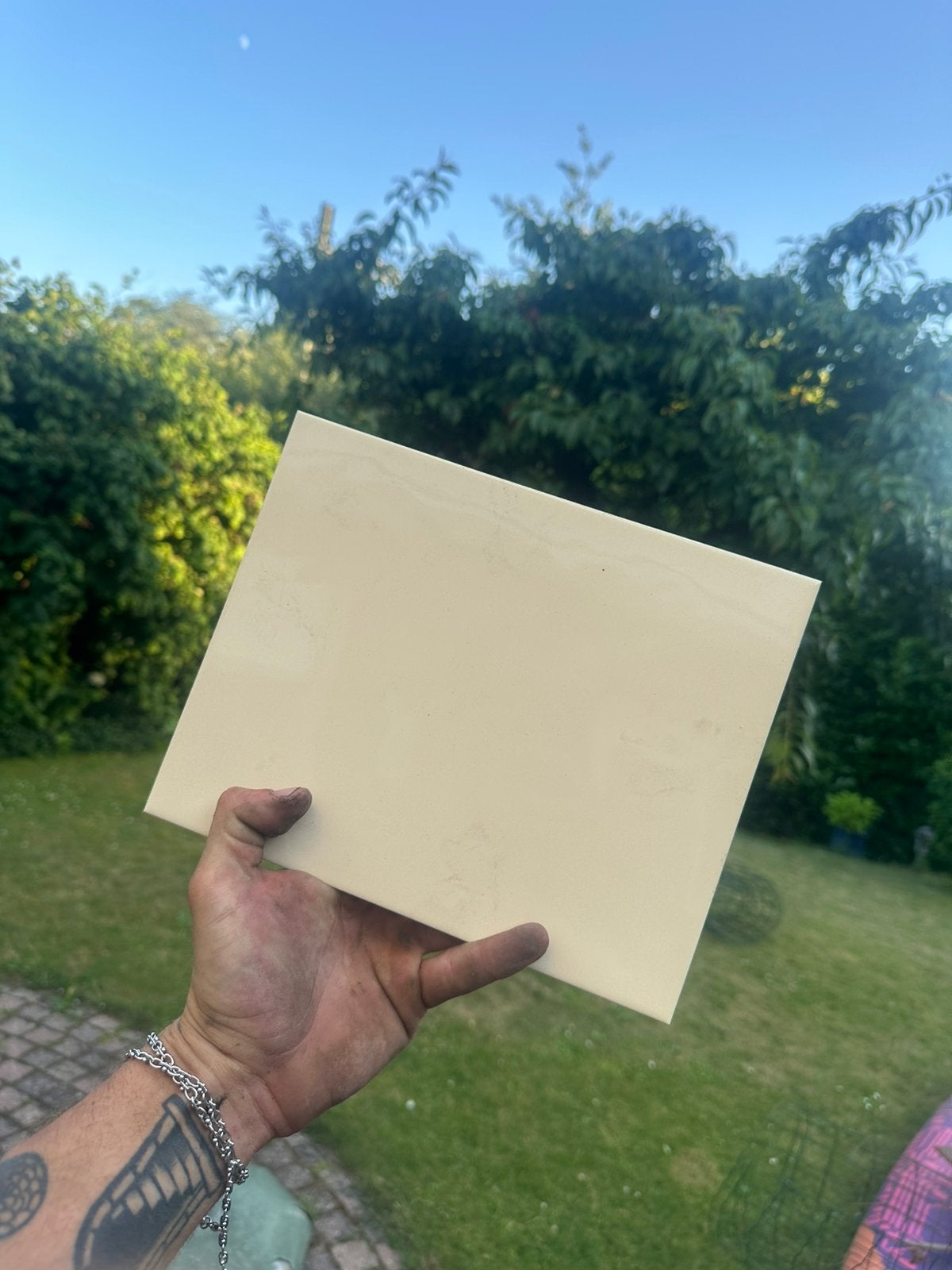 Sier tegeltjes 20x25cm, Ophalen, Nieuw, Overige materialen, 20 tot 50 mm