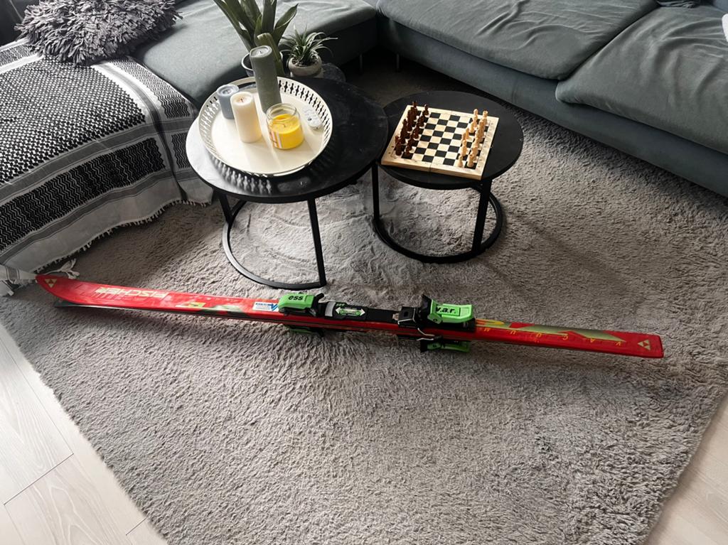 Vintage Fischer ski’s 185 cm + skistokken | Retrowintersport, 160 tot 180 cm, Fischer, Ophalen of Verzenden, Zo goed als nieuw
