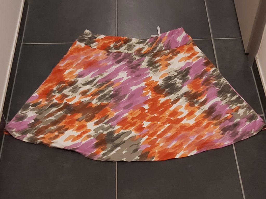 rok mt 52, Gelco, rok, gevoerd, Ophalen of Verzenden, Zo goed als nieuw, Meerkleurig, Rok