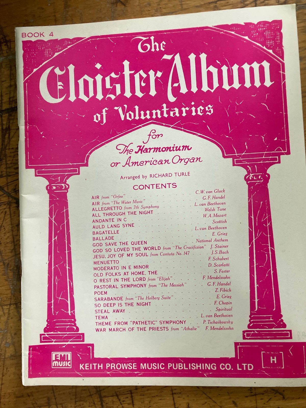 The Cloister Album of Voluntaries - Harmonium/Orgel, Orgel, Gebruikt, Klassiek, Ophalen of Verzenden