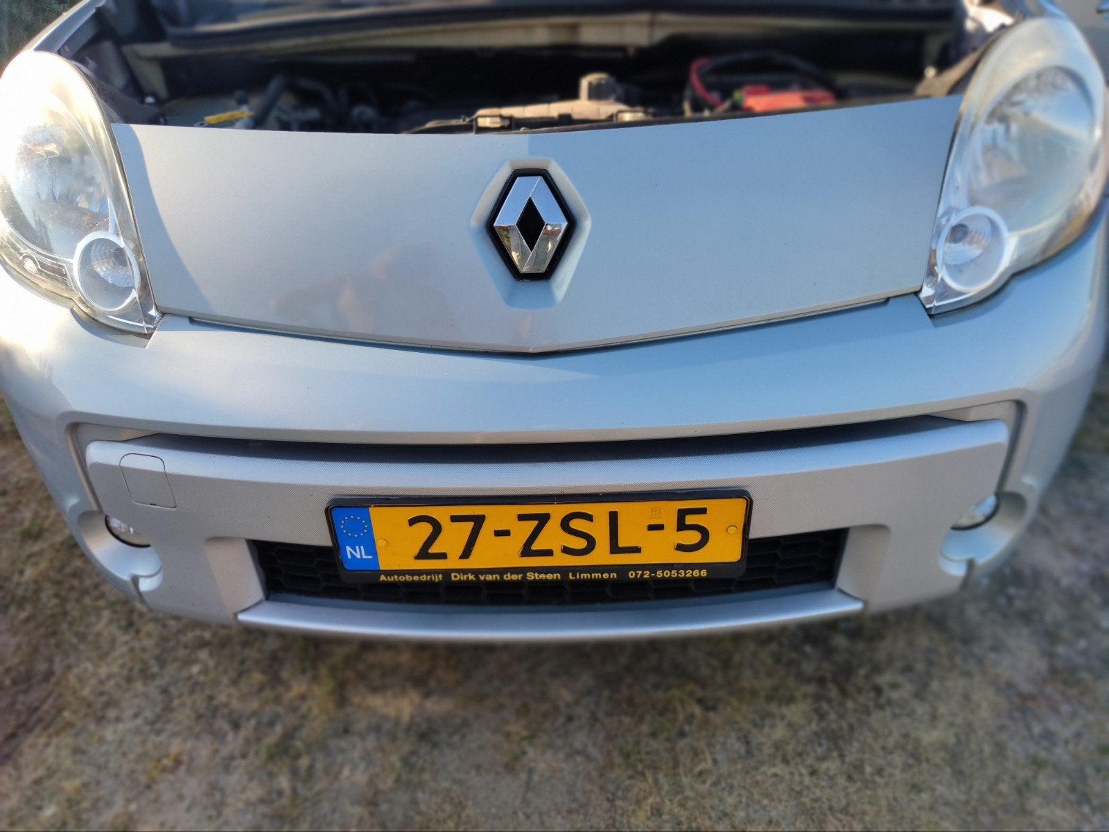 Renault Kangoo Family 1.6 16V 110 2008 2013 Grijs, 1350 kg, Stof, 4 cilinders, Origineel Nederlands