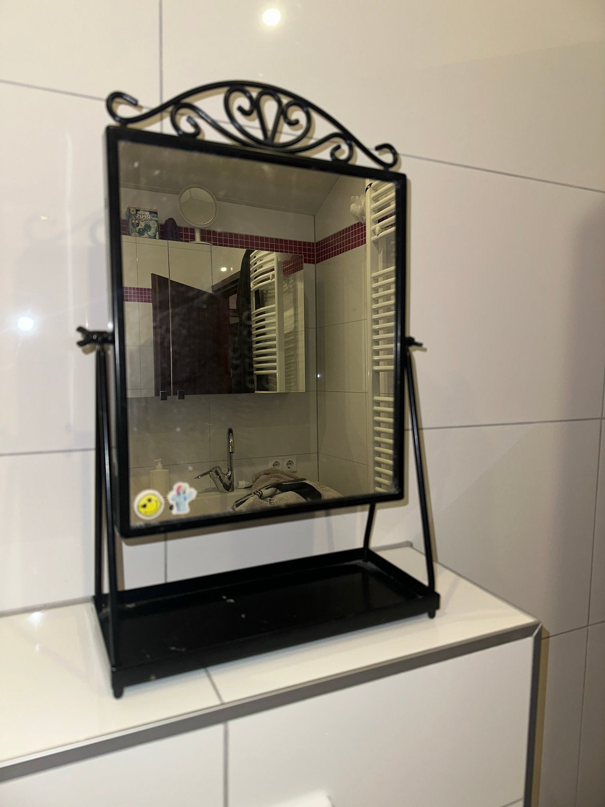 Ikea make-up spiegel met gebruikssporen, Ophalen, Minder dan 50 cm, Gebruikt, Minder dan 100 cm