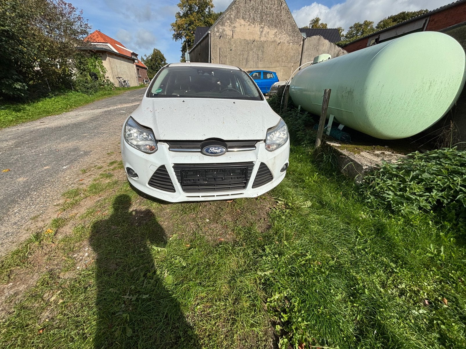 Voorbumper ford focus 2014, Auto-onderdelen, Ophalen, Gebruikt, Voor, Ford
