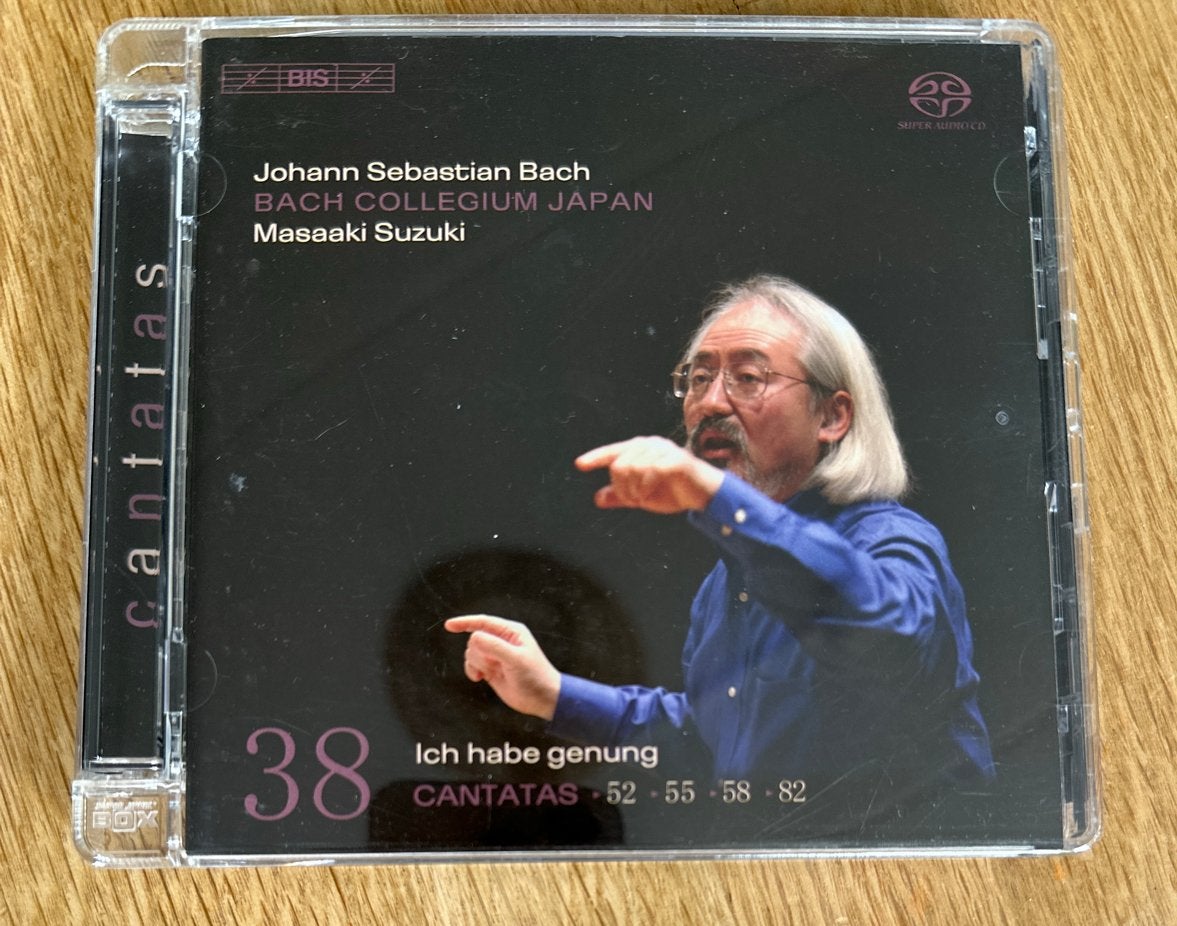 J.S. Bach Cantatas Vol. 38 - Bach Collegium Japan, Cd's en Dvd's, Inclusief boekje, Ophalen of Verzenden, Zo goed als nieuw, Barok