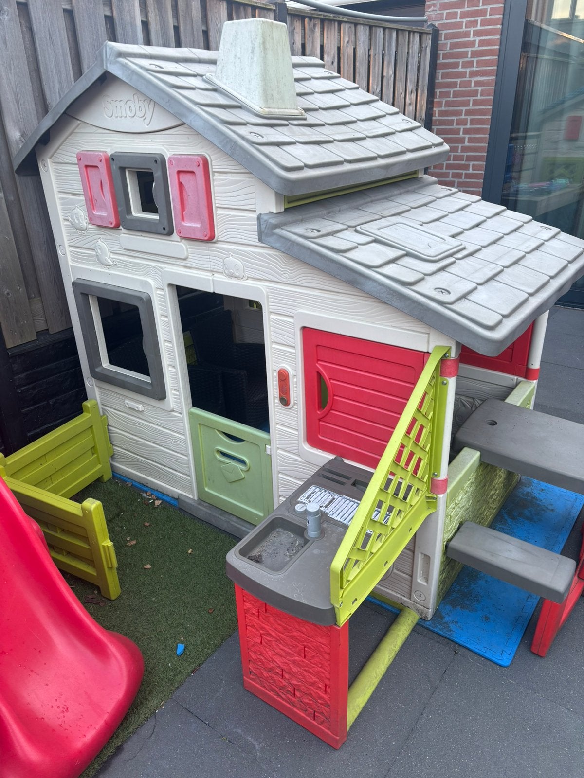 Smoby speelhuisje, Ophalen, Gebruikt, Kunststof