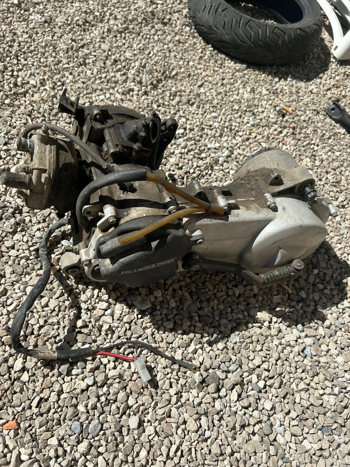 Piaggio zip sp H2O motor blok carters LC 2t onderdelen, Motoren, Ophalen of Verzenden