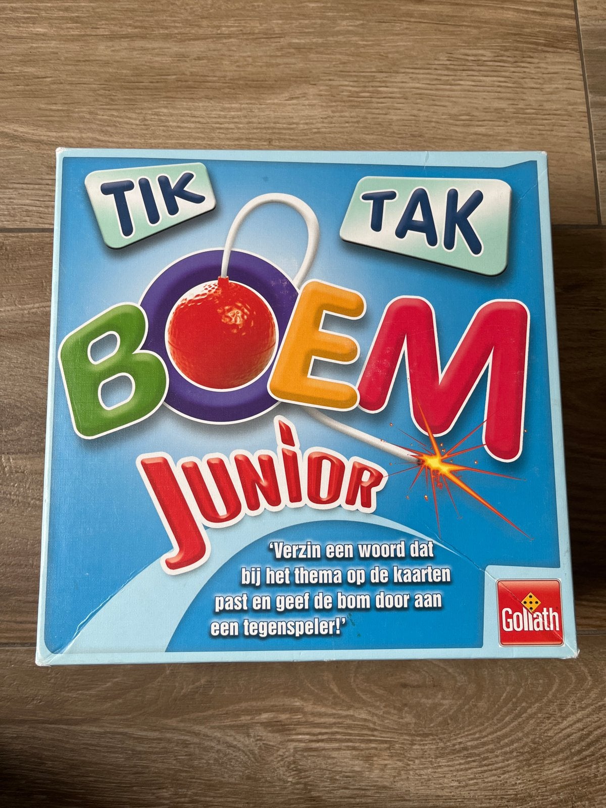 Tik Tak Boem Junior - Leuk gezelschapsspel voor kinderen, Drie of vier spelers, Ophalen of Verzenden, Zo goed als nieuw