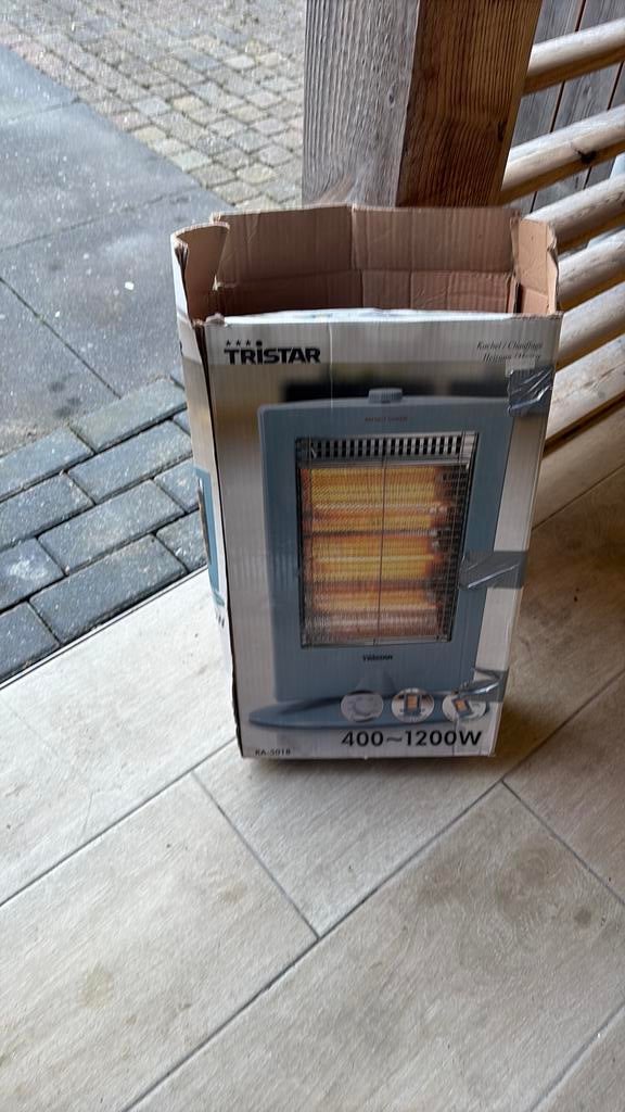 Tristar electrische kachel, Huis en Inrichting, Kachels, Ophalen of Verzenden, Zo goed als nieuw, Elektrisch, Overige soorten