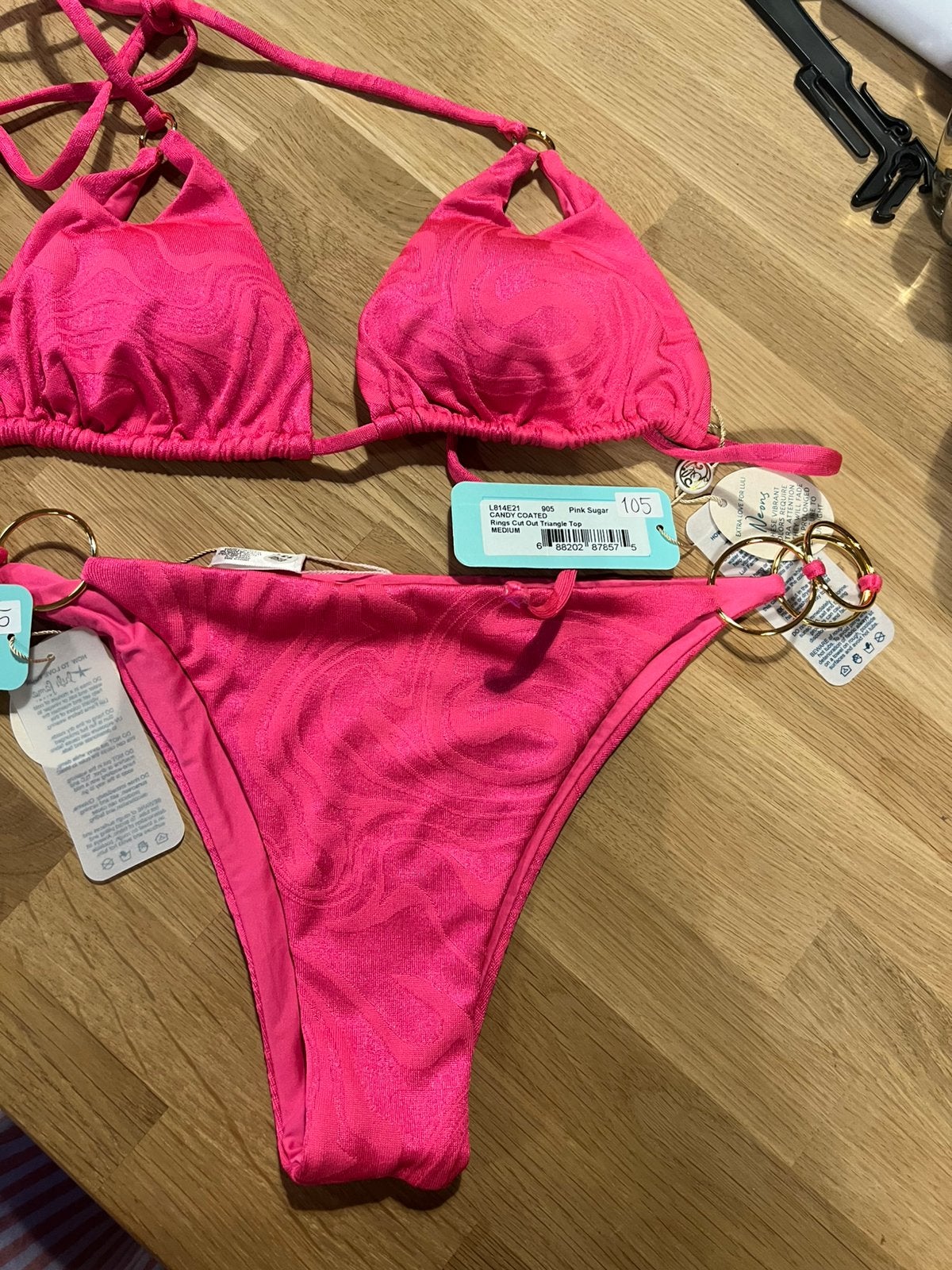 Luli fama bikini slip M top M NIEUW!! Set nu €75,-, Kleding | Dames, Badmode en Zwemkleding, Ophalen of Verzenden, Nieuw, Bikini