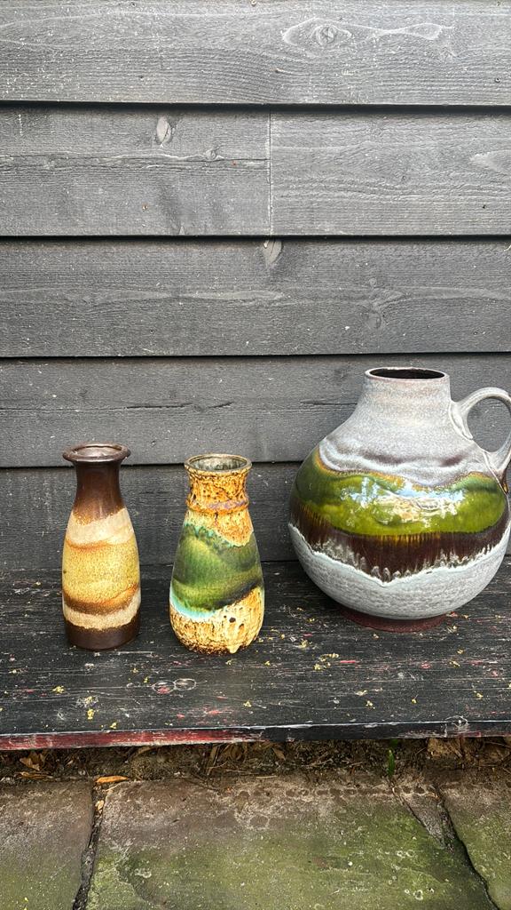 Vintage west germany vazen, Antiek en Kunst, Ophalen of Verzenden