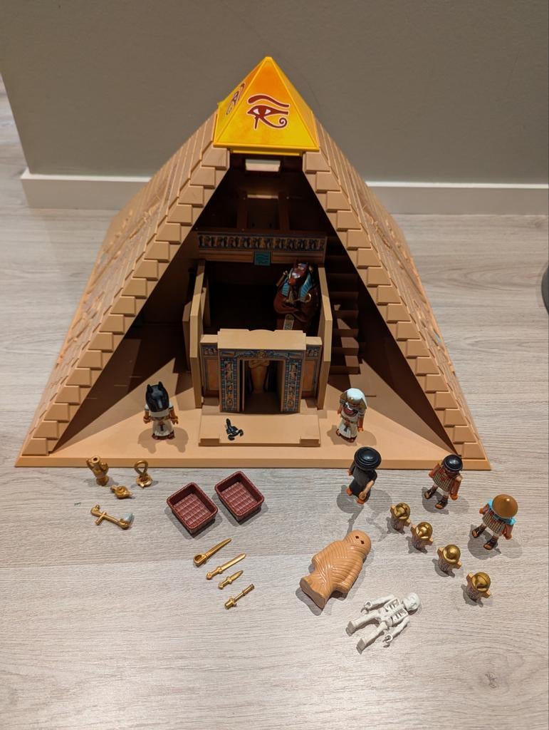 Playmobil 4240 Egyptische Pyramide - Gebruikt, Ophalen of Verzenden, Gebruikt, Los playmobil