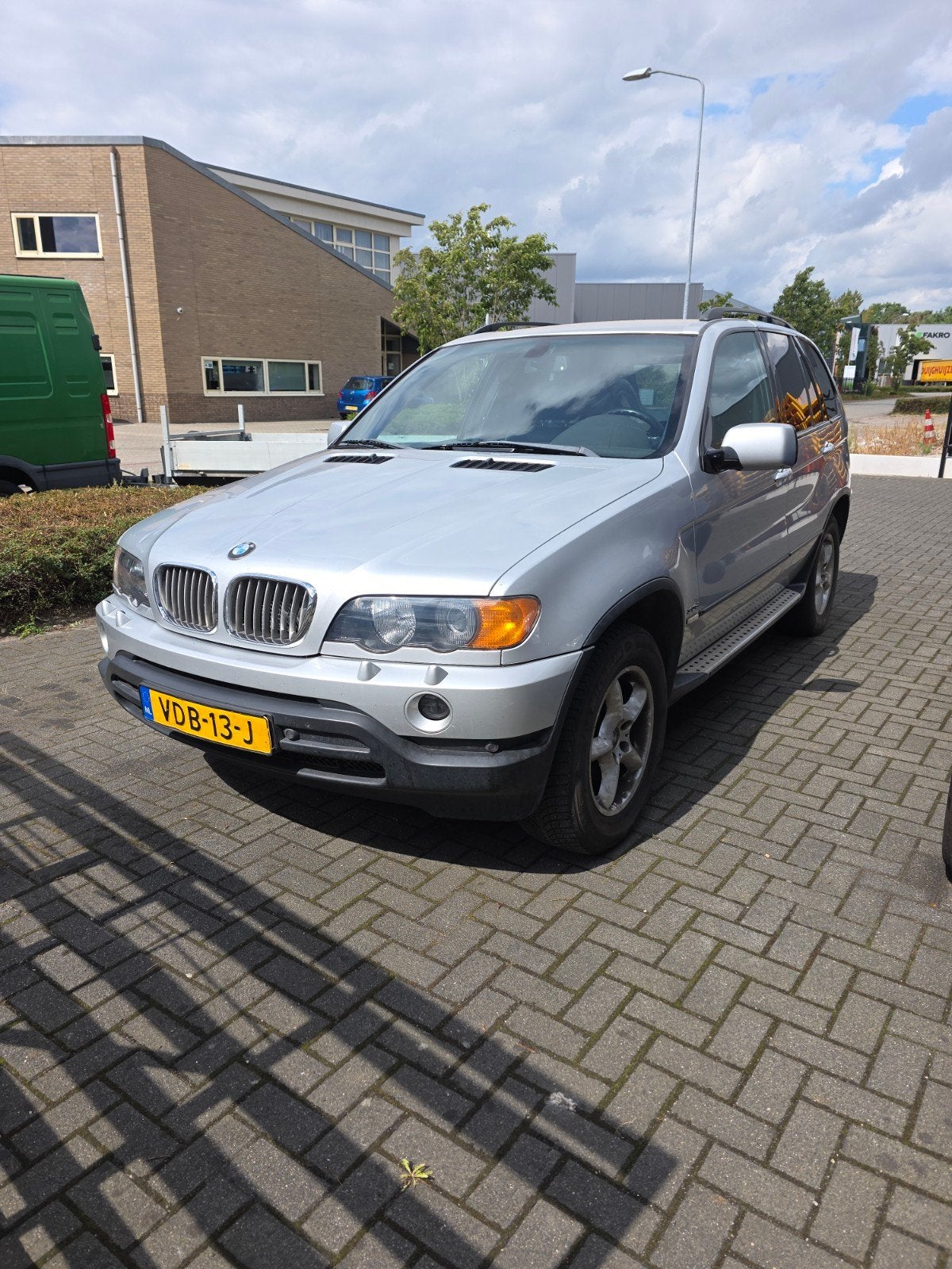 Te koop BMW X5 grijskenteken, Auto's, Automaat, Leder, Diesel, Vierwielaandrijving