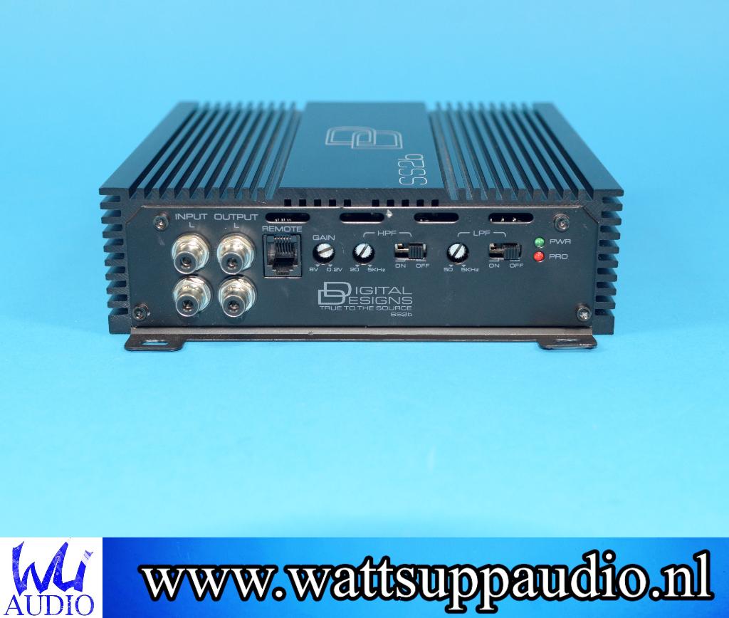 DD Audio / Digital Designs SS2b 2 kanaals / mono versterker, Auto diversen, Autospeakers, Gebruikt, ., Ophalen of Verzenden, .